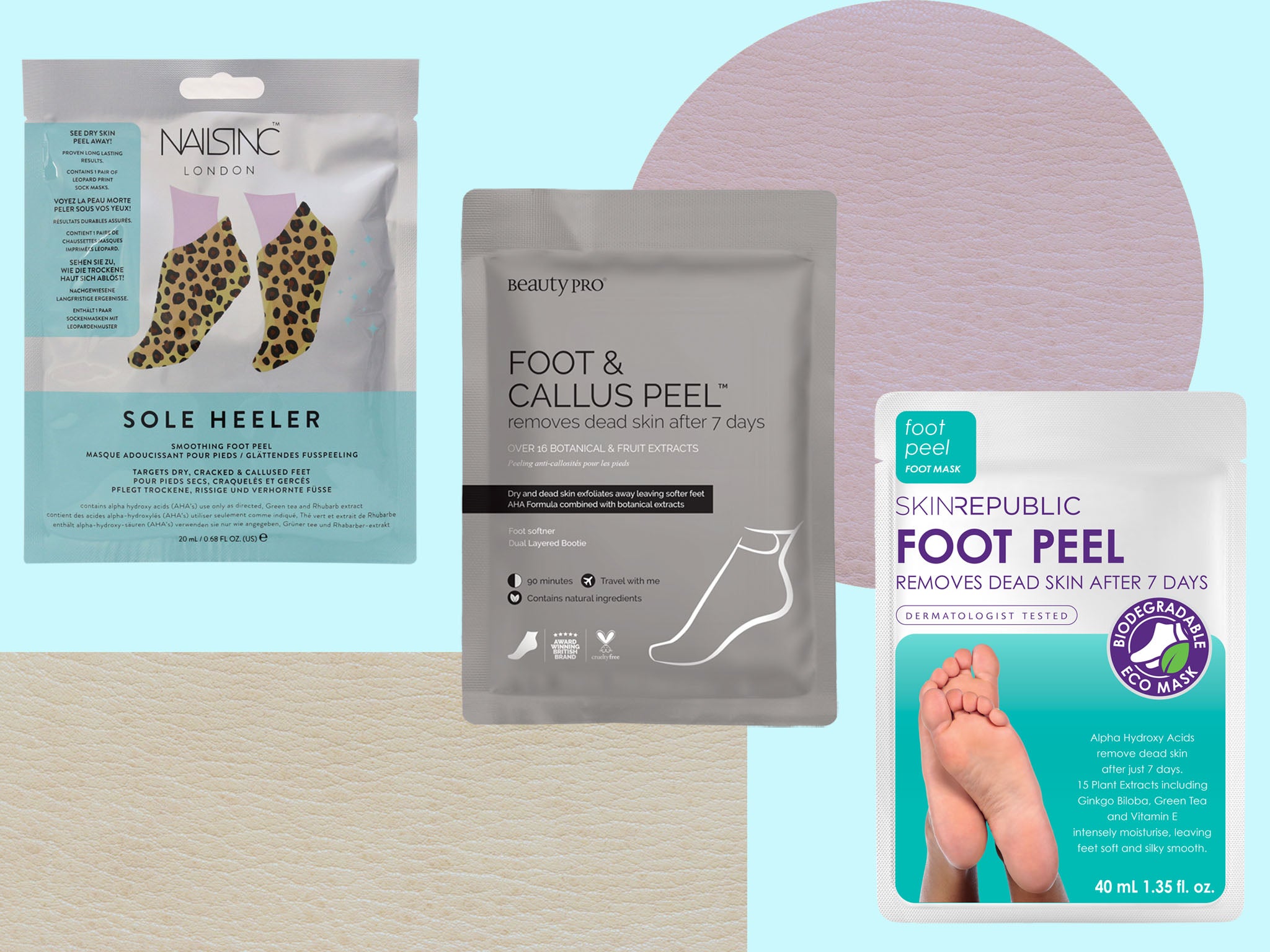 Soak off dead hot sale skin on feet